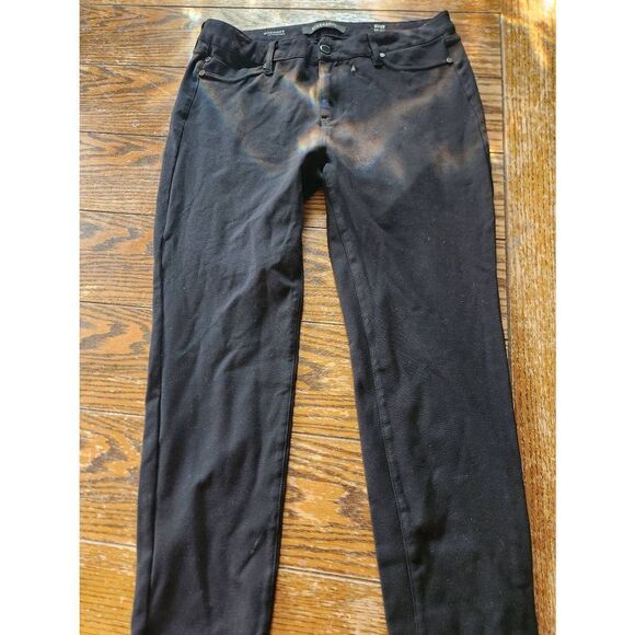 Liverpool Jeans Co black Madonna Legging Jeans Skinny Mid Rise Stretch sz 12/31 - Picture 2 of 4